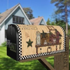 Family and Friends Gather Here Decorative Curbside Farm Mailbox Cover