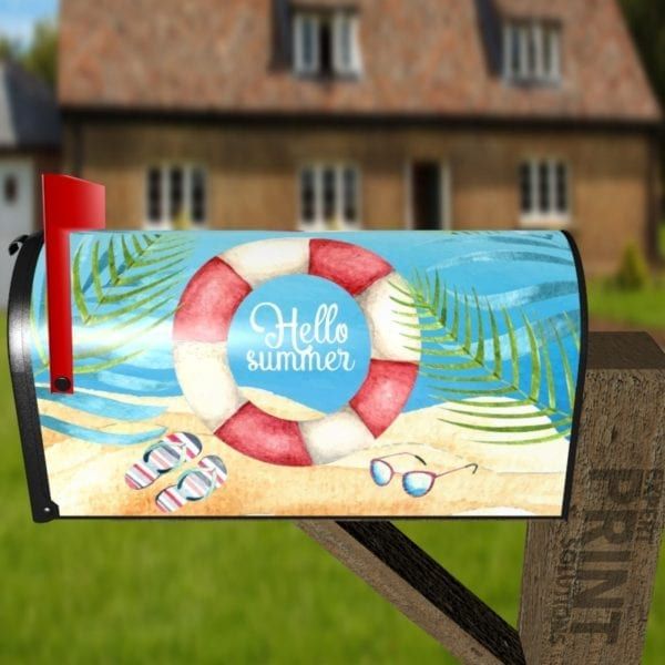 Beautiful Summer Holiday Design #2 Decorative Curbside Farm Mailbox Cover