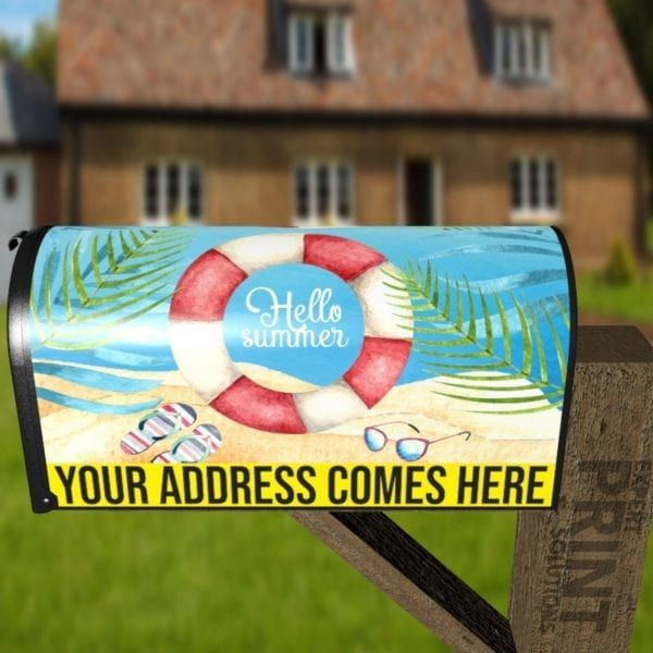 Beautiful Summer Holiday Design #2 Decorative Curbside Farm Mailbox Cover