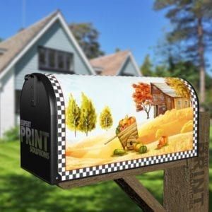 Farm Sweet Farm Decorative Curbside Farm Mailbox Cover