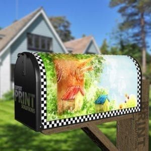 Welcome to Our Home #2 Decorative Curbside Farm Mailbox Cover