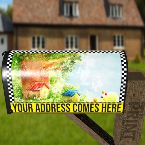 Welcome to Our Home #2 Decorative Curbside Farm Mailbox Cover