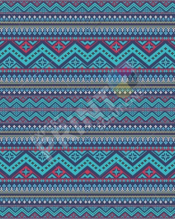 Beautiful Ethnic Bohemian Folk Pattern #1 Decorative Curbside Farm Mailbox Cover