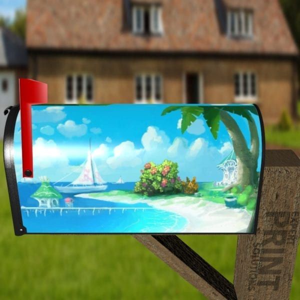Summer Holiday Decorative Curbside Farm Mailbox Cover