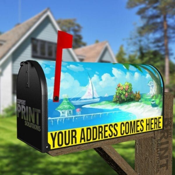 Summer Holiday Decorative Curbside Farm Mailbox Cover