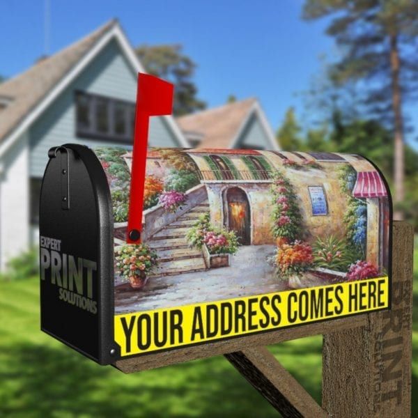 Beautiful Italian Cottage #2 Decorative Curbside Farm Mailbox Cover